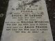 Photo of headstones/thumb_Louis McLennan & wife Flora hdstn Bayena